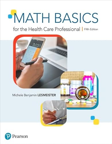 Stock image for Math Basics for the Health Care Professional for sale by HPB-Red