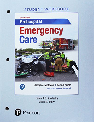 Imagen de archivo de Workbook for Prehospital Emergency Care a la venta por Books Unplugged