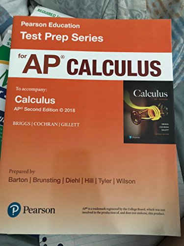 Imagen de archivo de Test Prep Series: AP Calculus a la venta por ThriftBooks-Dallas