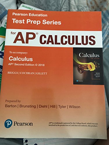 Stock image for Test Prep Series: AP Calculus for sale by Walker Bookstore (Mark My Words LLC)