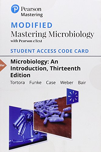 Imagen de archivo de Modified Mastering Microbiology with Pearson eText -- Standalone Access Card -- for Microbiology: An Introduction a la venta por SGS Trading Inc