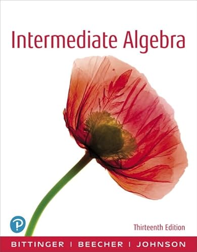 Stock image for Intermediate Algebra for sale by Books Unplugged