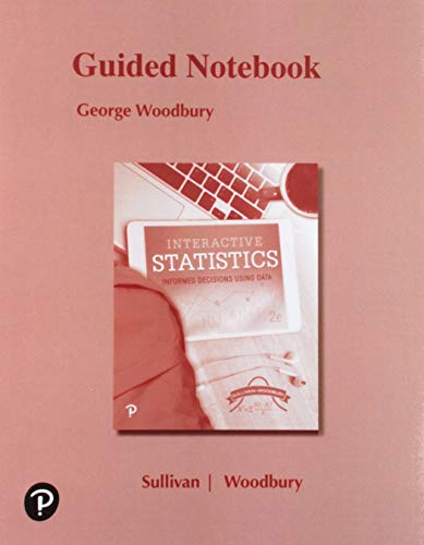 9780134722405: Guided Notebook for Interactive Statistics: Informed Decisions Using Data
