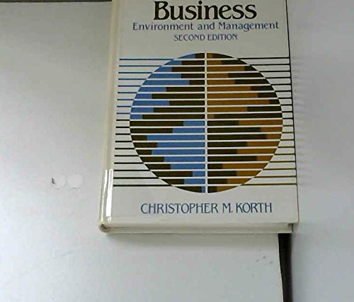 Stock image for International Business: Environment and Management for sale by Anybook.com