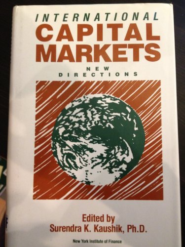 International Capital Markets: New Directions