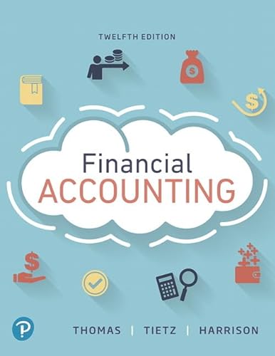 Beispielbild fr Financial Accounting (12th Edition) (What's New in Accounting) zum Verkauf von SecondSale