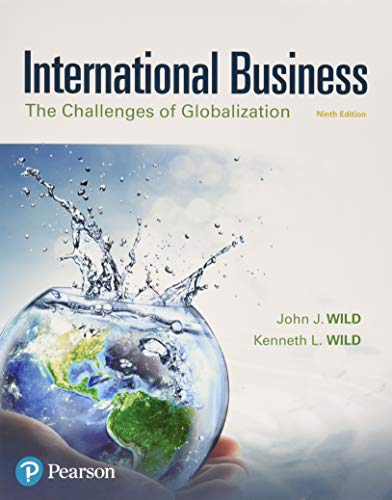 Beispielbild fr International Business: The Challenges of Globalization (What's New in Management) zum Verkauf von Irish Booksellers