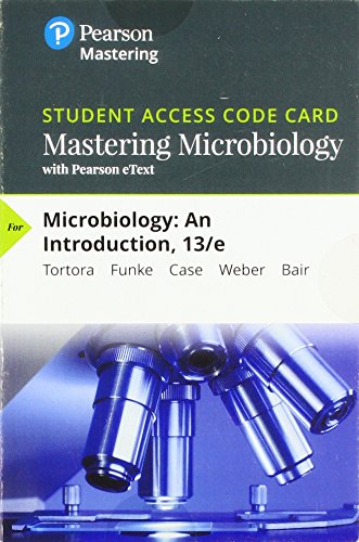 Stock image for Microbiology MasteringMicrobiology with Pearson eText Access Code: An Introduction for sale by Buchpark