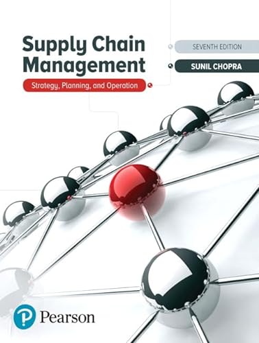 9780134731889: Supply Chain Management: Strategy, Planning, and Operation (What's New in Operations Management)