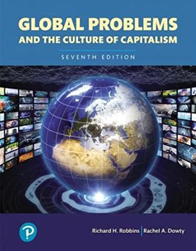 Beispielbild fr Global Problems and the Culture of Capitalism, Books a la Carte (7th Edition) (What's New in Anthropology) zum Verkauf von booksdeck