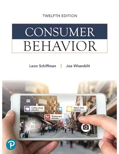 9780134734828: Consumer Behavior (What's New in Marketing)