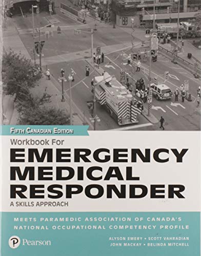Imagen de archivo de Workbook for Emergency Medical Responder: A Skills Approach, Canadian Edition a la venta por Books Unplugged