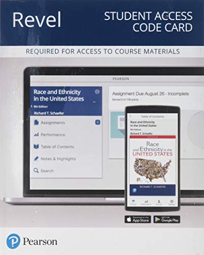 Stock image for Revel for Race and Ethnicity in the United States -- Access Card (What's New in Sociology) for sale by Textbooks_Source