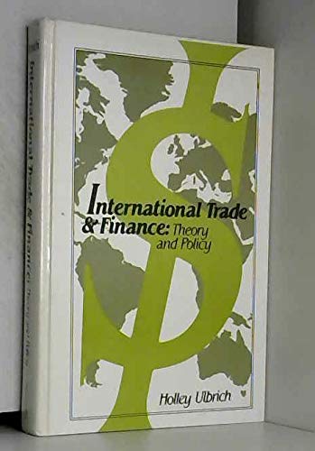 Beispielbild fr International Trade and Finance Theory and Policy zum Verkauf von Robinson Street Books, IOBA