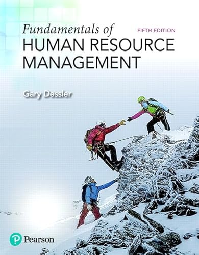 9780134740218: Fundamentals of Human Resource Management