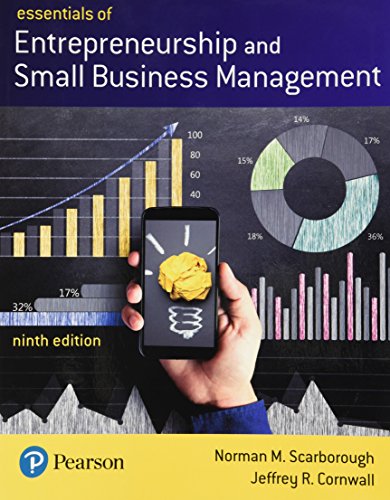 Imagen de archivo de Essentials of Entrepreneurship and Small Business Management (What's New in Management) a la venta por HPB-Red