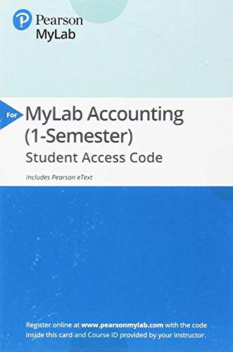 Stock image for MyLab Accounting with Pearson eText -- Access Card -- for Pearson's Federal Taxation 2019 Individuals for sale by SecondSale