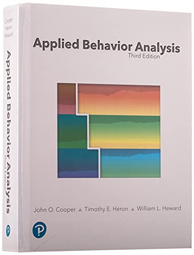 9780134752556: Applied Behavior Analysis