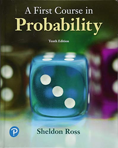 9780134753119: First Course in Probability, A