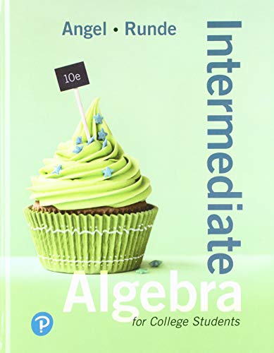 Beispielbild fr Intermediate Algebra For College Students zum Verkauf von BooksRun