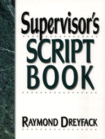 Beispielbild fr Supervisor's Script Book zum Verkauf von Majestic Books