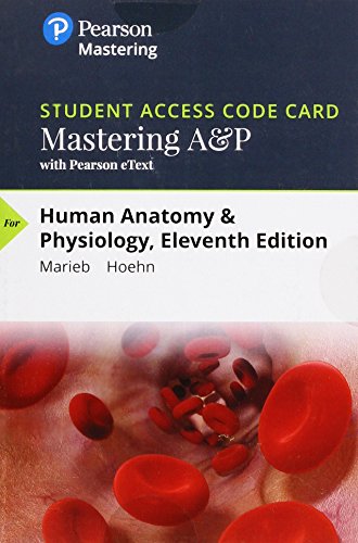 Imagen de archivo de Human Anatomy & Physiology Masteringa&p With Pearson Etext Standalone Access Card a la venta por Revaluation Books