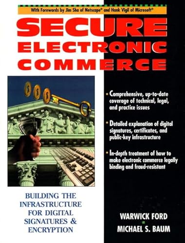 Imagen de archivo de Secure Electronic Commerce a la venta por Better World Books