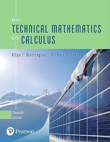 9780134764733: Basic Technical Mathematics With Calculus Access Code (MyLab Math)