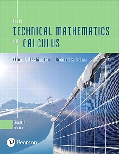 Imagen de archivo de MyLab Math Standalone Access Card to accompany Washington/Evans, Basic Technical Mathematics with Calculus, 11/e a la venta por GoldenWavesOfBooks