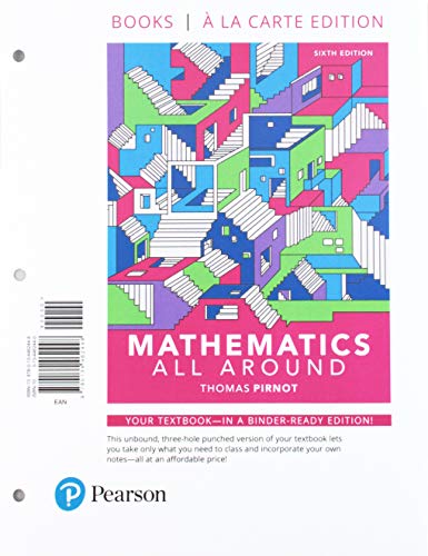Beispielbild fr Mathematics All Around with Integrated Review, Loose-Leaf Version Plus MyLab Math -- Access Card Package (6th Edition) zum Verkauf von Textbooks_Source