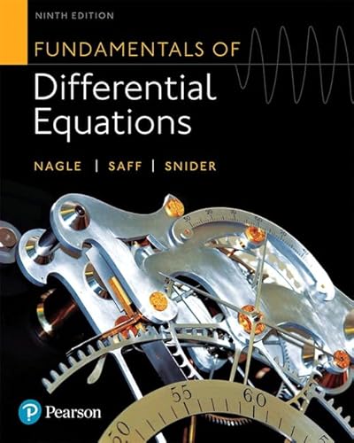 Beispielbild fr MyLab Math with Pearson eText -- 24-Month Standalone Access Card -- for Fundamentals of Differential Equations (My Math Lab) zum Verkauf von Textbooks_Source