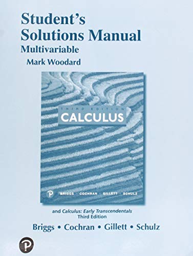 Beispielbild fr Student's Solutions Manual for Multivariable Calculus zum Verkauf von Revaluation Books