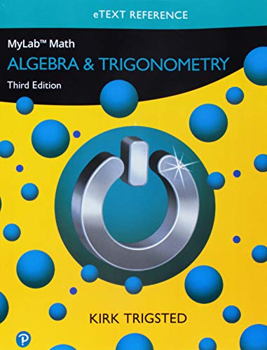 Stock image for EText Reference for Algebra and Trigonometry for sale by Better World Books