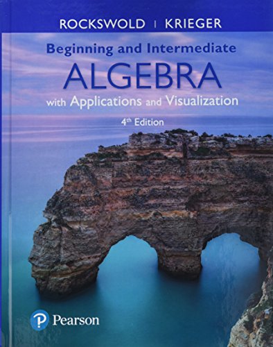 Imagen de archivo de Beginning and Intermediate Algebra with Applications & Visualization Plus MyLab Math -- Title-Specific Access Card Package (4th Edition) a la venta por BOOKER C