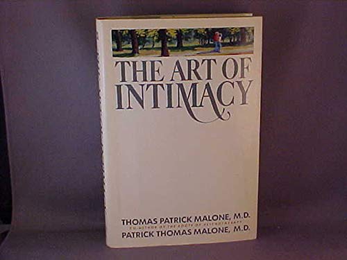 Beispielbild fr The Art of Intimacy zum Verkauf von Wonder Book