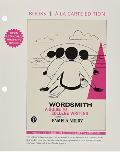 Imagen de archivo de Wordsmith: A Guide to College Writing a la venta por Byrd Books