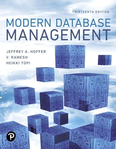Stock image for Modern Database Management for sale by Facetextbooks