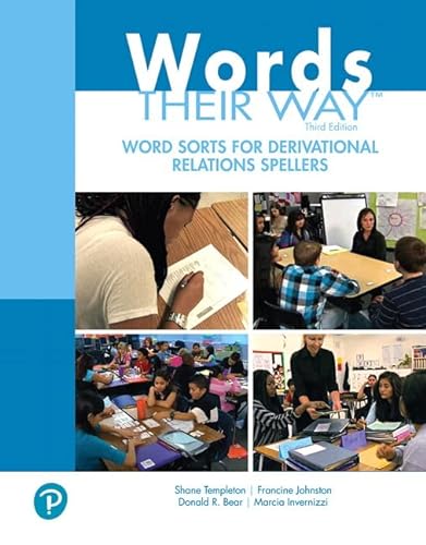 Stock image for Words Their Way Word Sorts for Derivational Relations Spellers for sale by BooksRun
