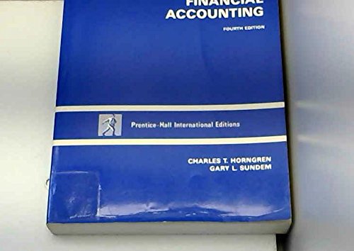 Stock image for Introduction to Financial Accounting for sale by medimops