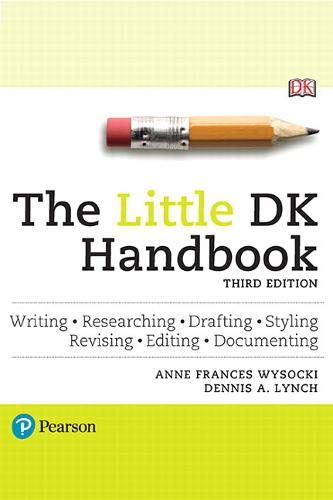 Beispielbild fr The Little DK Handbook (3rd Edition) zum Verkauf von BooksRun