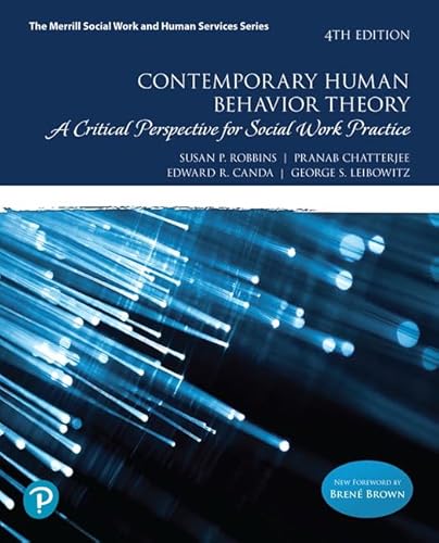Stock image for Contemporary Human Behavior Theory: A Critical Perspective for Social Work Practice (Merrill Social Work and Human Services) for sale by HPB-Red
