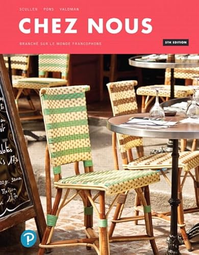 Stock image for Chez nous: Branch sur le monde francophone for sale by Books Unplugged