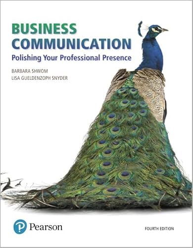 Stock image for Business Communication: Polishing Your Professional Presence -- Revel for sale by A Team Books