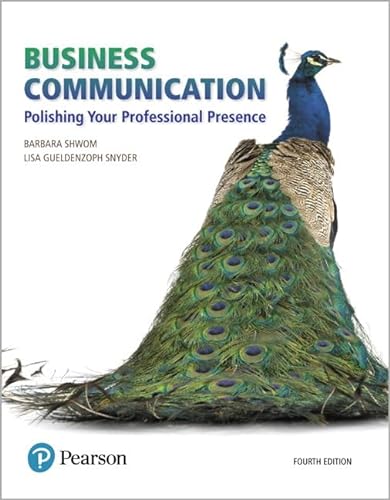 Stock image for Business Communication: Polishing Your Professional Presence -- Revel for sale by GoldenWavesOfBooks