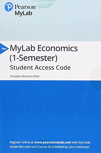 Imagen de archivo de Macroeconomics Myeconlab With Pearson Etext Access Card a la venta por Revaluation Books