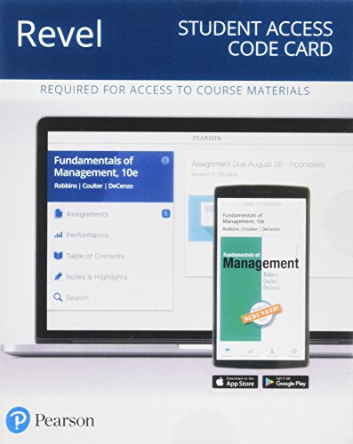 9780134790527: Revel for Fundamentals of Management Access Card