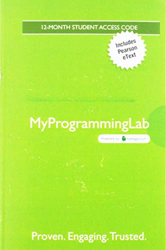 Imagen de archivo de Starting Out with Java: From Control Structures through Objects -- MyLab Programming with Pearson eText a la venta por Best Value for You
