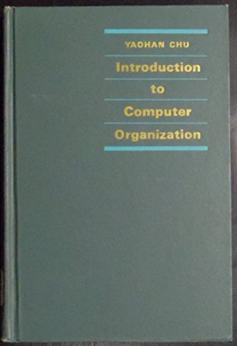 Beispielbild fr Introduction to computer organization zum Verkauf von Wonder Book