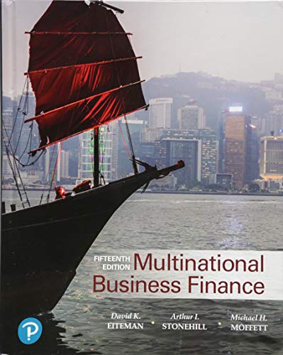 Beispielbild fr Multinational Business Finance (Pearson Series in Finance) zum Verkauf von BooksRun