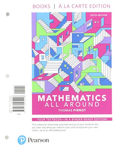 Beispielbild fr Mathematics All Around, Loose-Leaf Edition Plus MyLab Math -- 24 Month Access Card Package zum Verkauf von BombBooks
